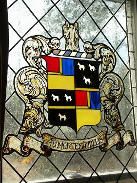 Tudor Coat of Arms Leaded Glass